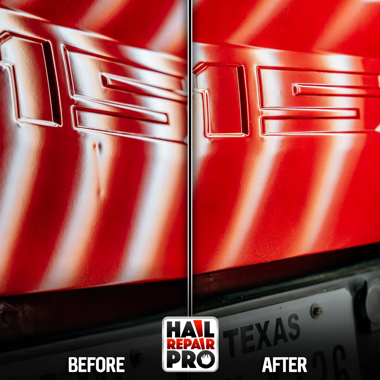 Ford F-150 Tailgate Hail Repair Midland TX